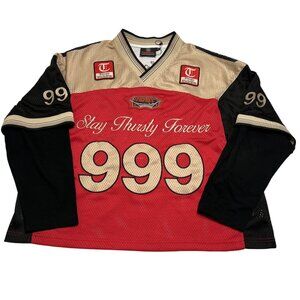 THIRSTY Hockey Sleeve Shirt in Red